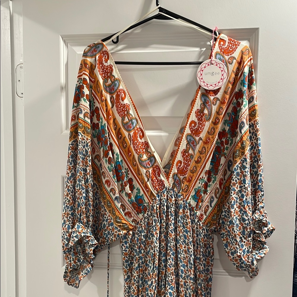 Umgee Multicolor Bohemian Dress